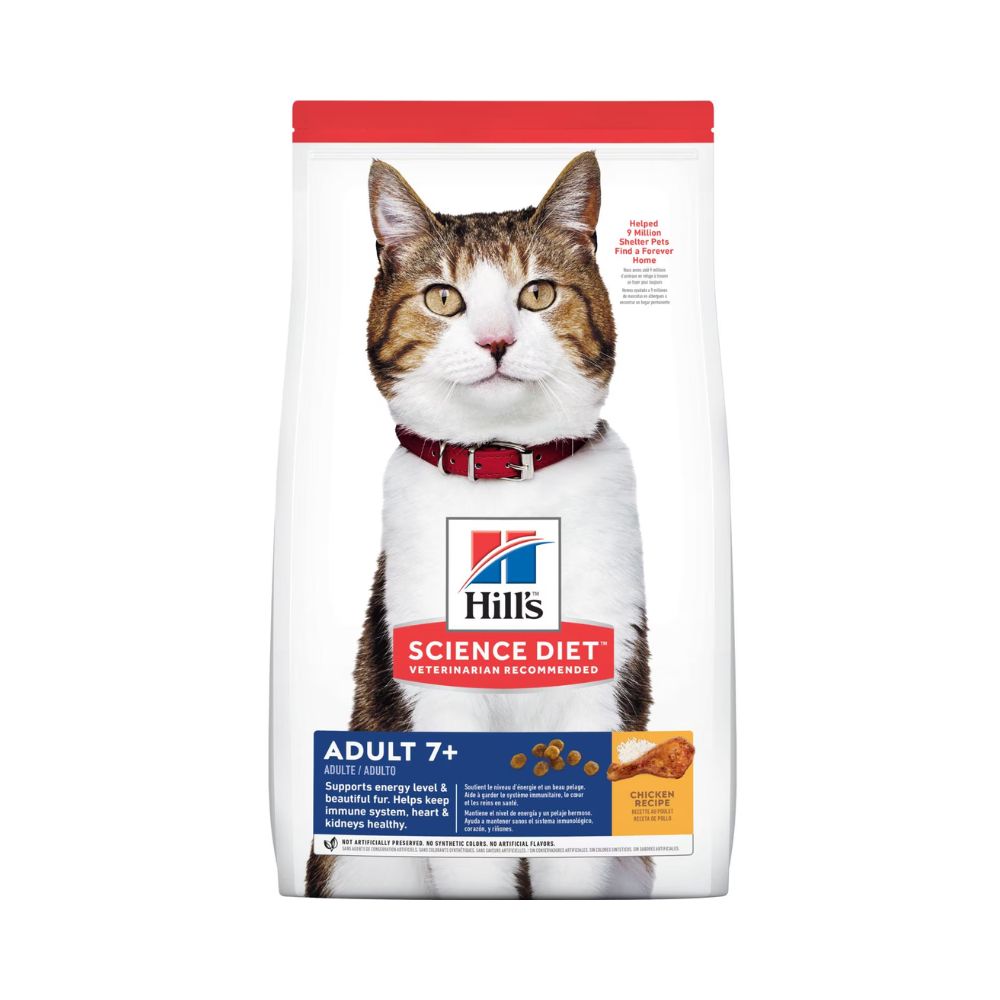 Hills Feline Adult 7+ (Gatos Mayores A 7 Años) 1.8Kg