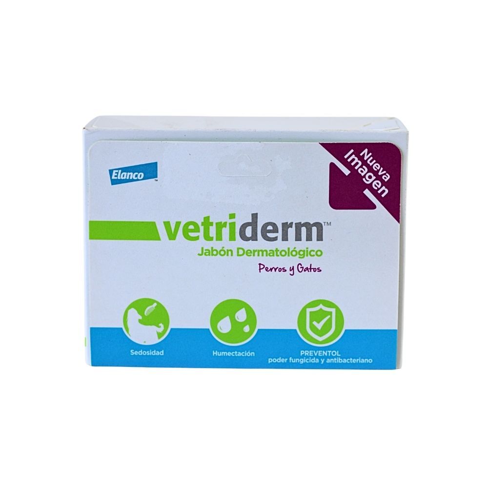 Elanco Vetriderm Jabon Dermatologico 100 G