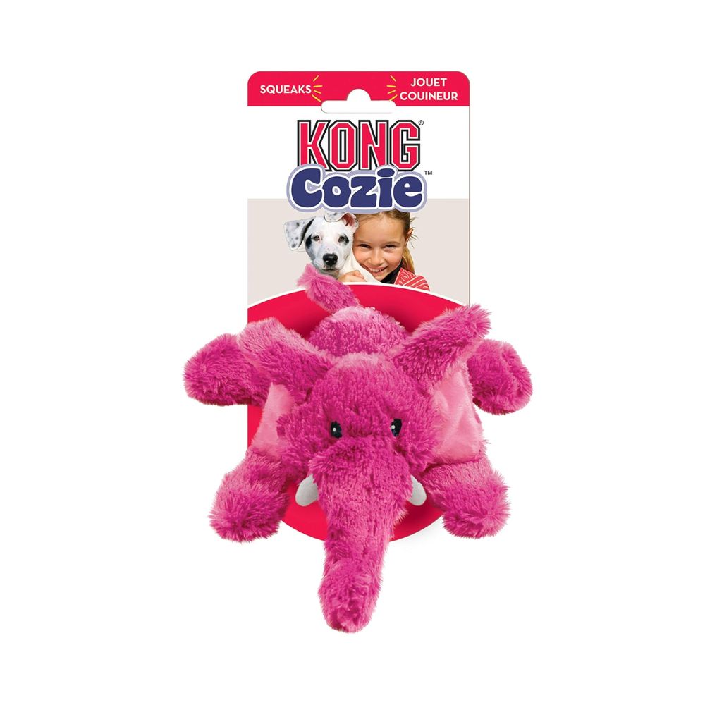Kong Cozie Elmer Elephant Mediano