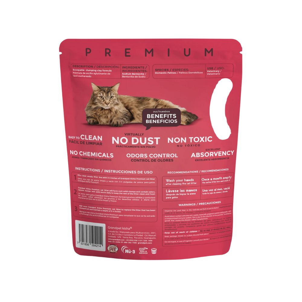 Grandpet Kisha Arena 3Kg