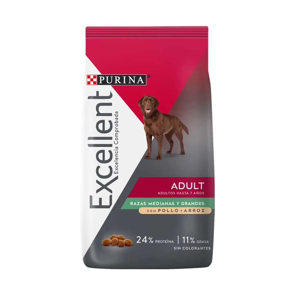 PURINA EXCELLENT ADULTO RAZA MEDIANA GRANDE 1.5 KG