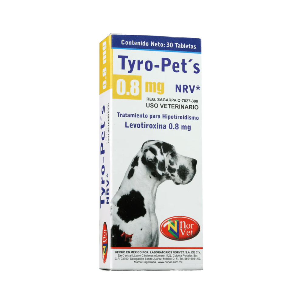 Norvet Tyro - Pets 0.8Mg 30Tab