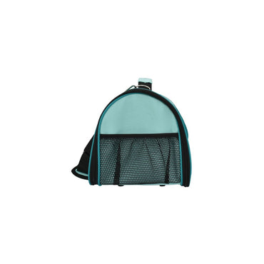 Fancy Pets Transportadora De Tela Fashion Con Visera Chica Azul Oceano