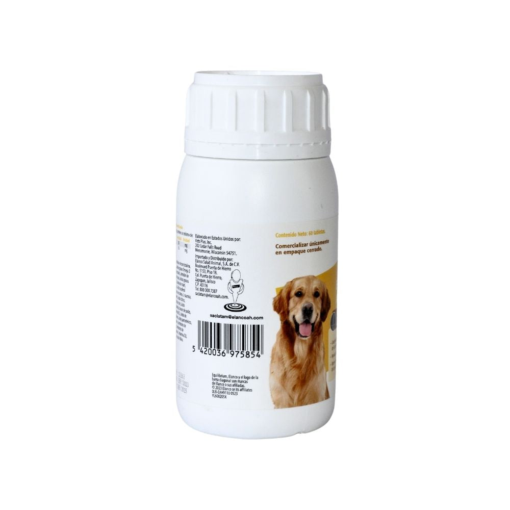 ELANCO EQUILIBRIUM AGES PIEL Y PELO 60 TABLETAS
