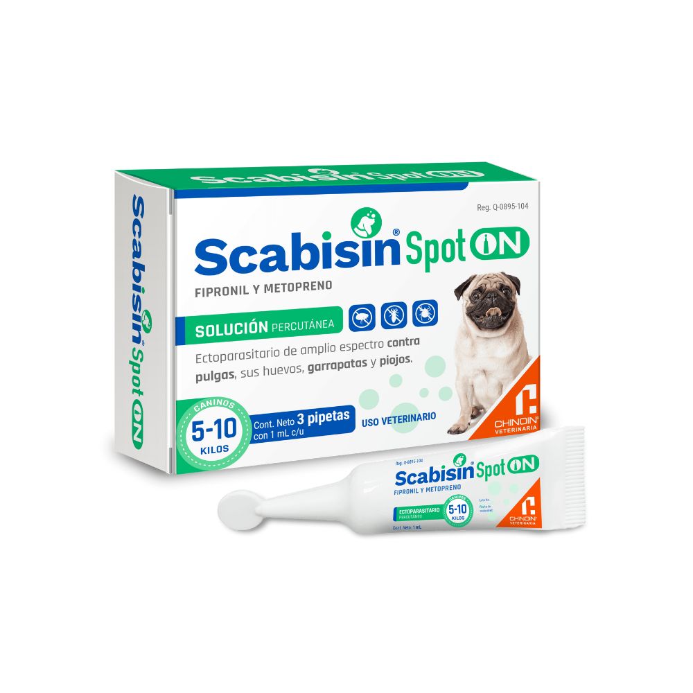 Chinoin Scabisin Spot On 1 Pipeta 1Ml C/U