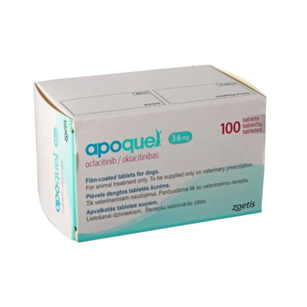 Zoetis Apoquel 3.6Mg Caja 100Tabs