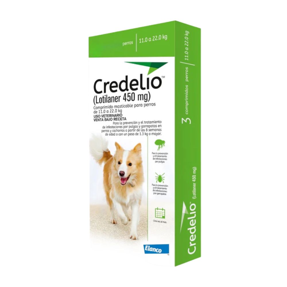 Elanco Credelio 450 Mg 11-22Kg 3 Tab