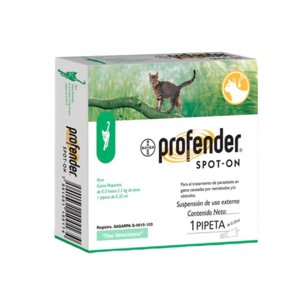Elanco Profender Spot On 0.35 Ml Gatos 0.5-2.5 Kg