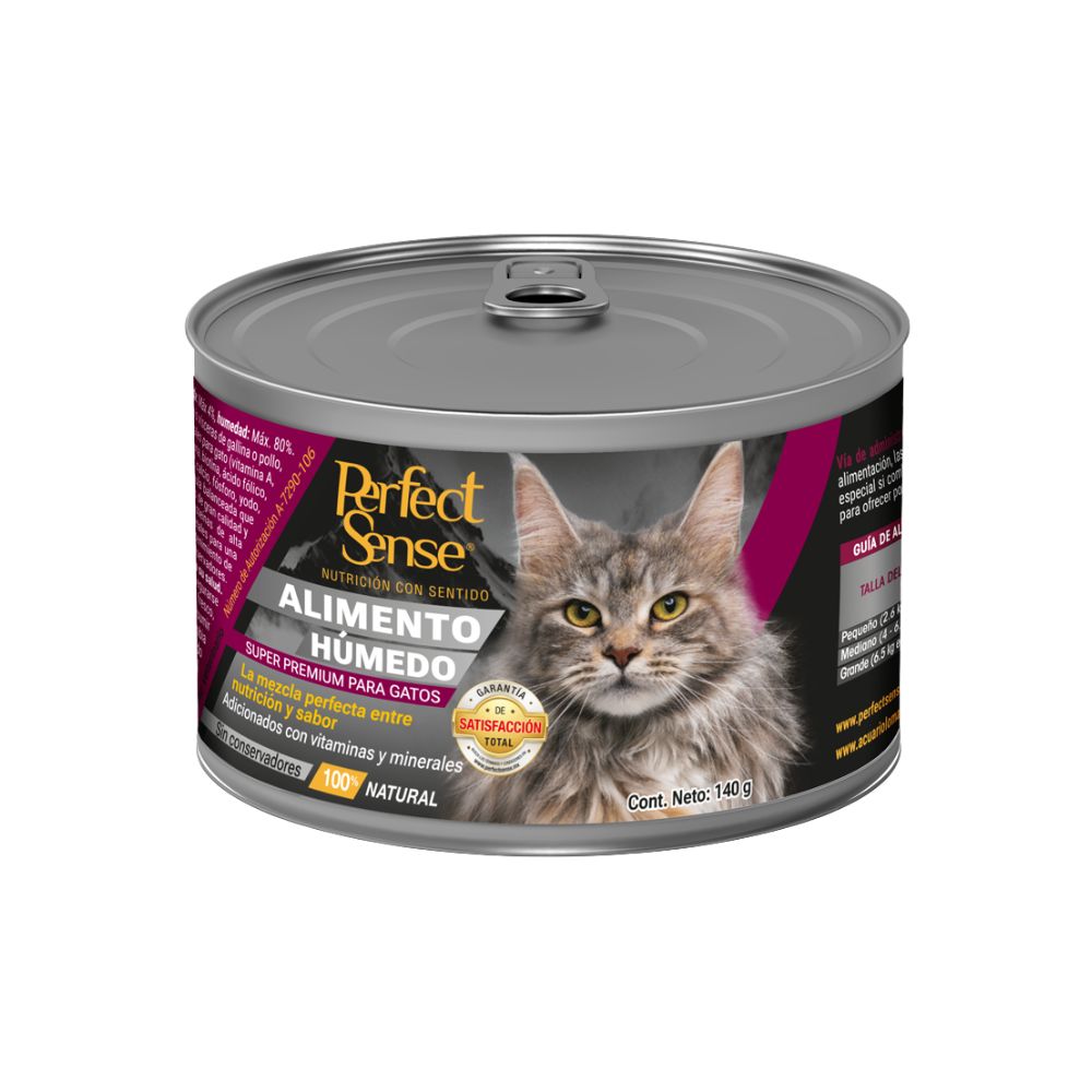 Perfect Sense Lata Alimento Humedo Gato 140g