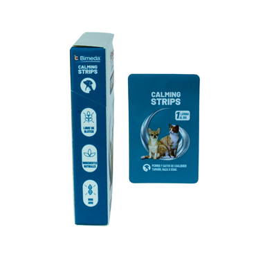 Bimeda Petfast Calming Strips Suplemento 30 Laminas Orales 4.68 G