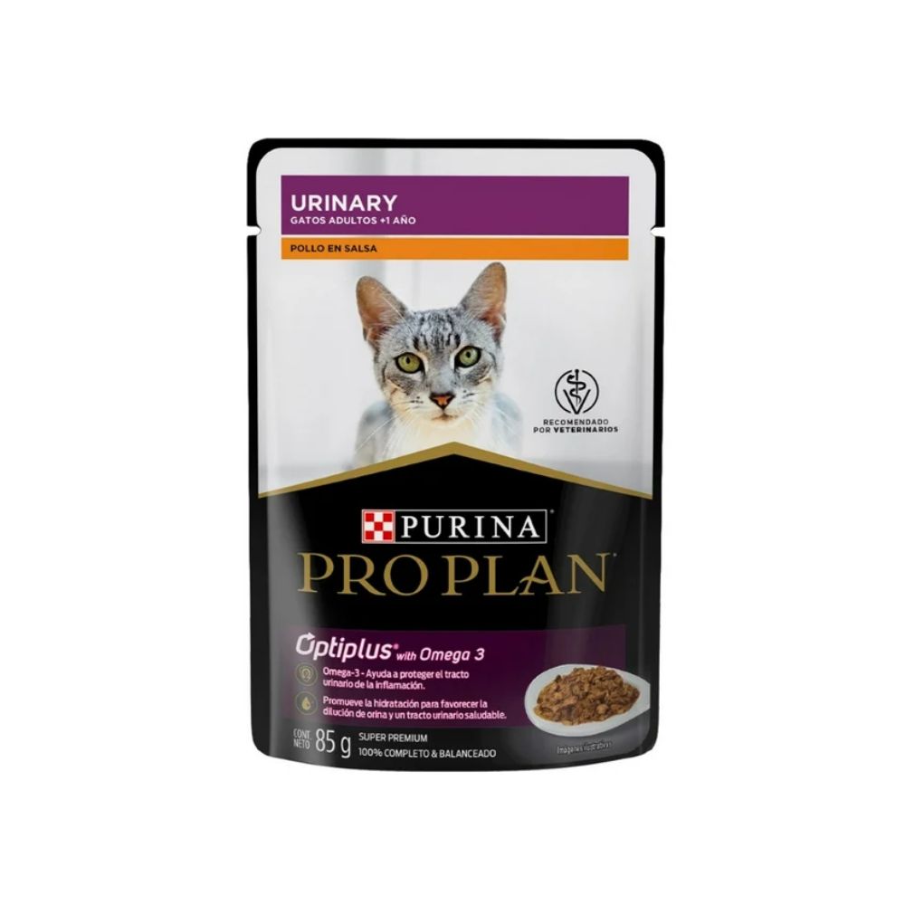 PROPLAN POUCH GATO URINARY 85GR CAJA 24 PZ