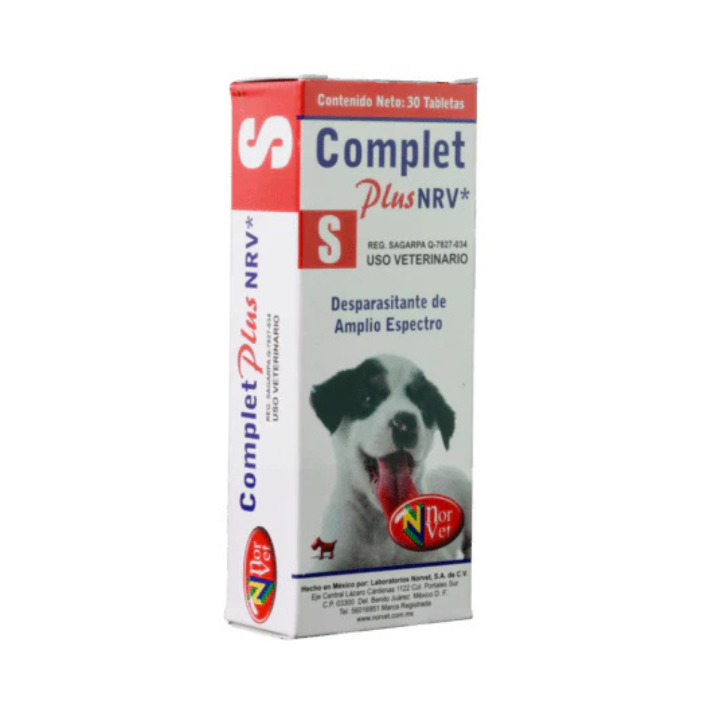 Norvet Complet Plus S 2.5Kg 30Tab