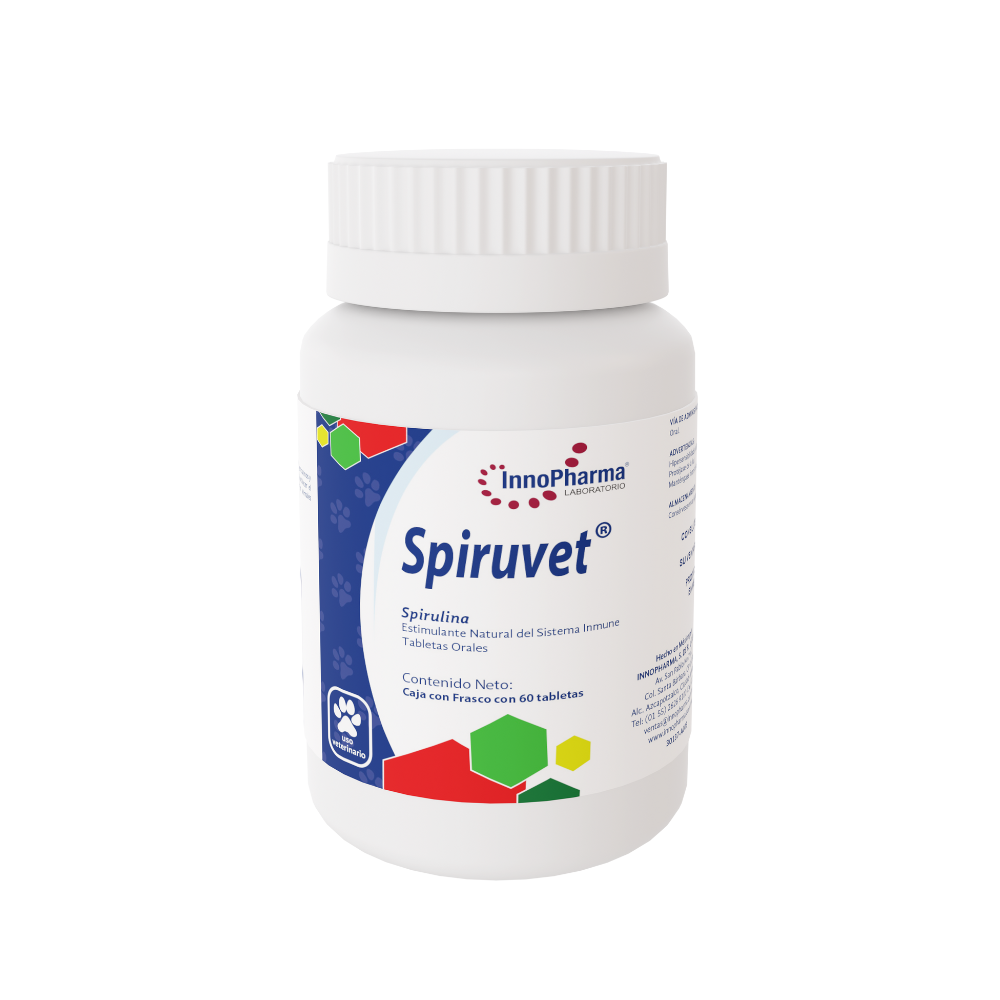 Innopharma Spiruvet 60 Tabletas