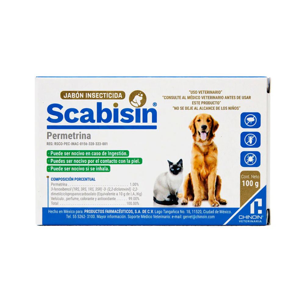 Chinoin Scabisin Jabon Insecticida