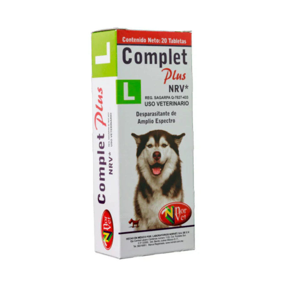 Norvet Complet Plus L Nrv 20Tab