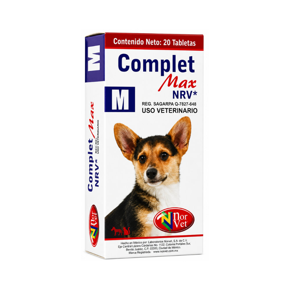 Norvet Complet Max M Nrv 20Tab