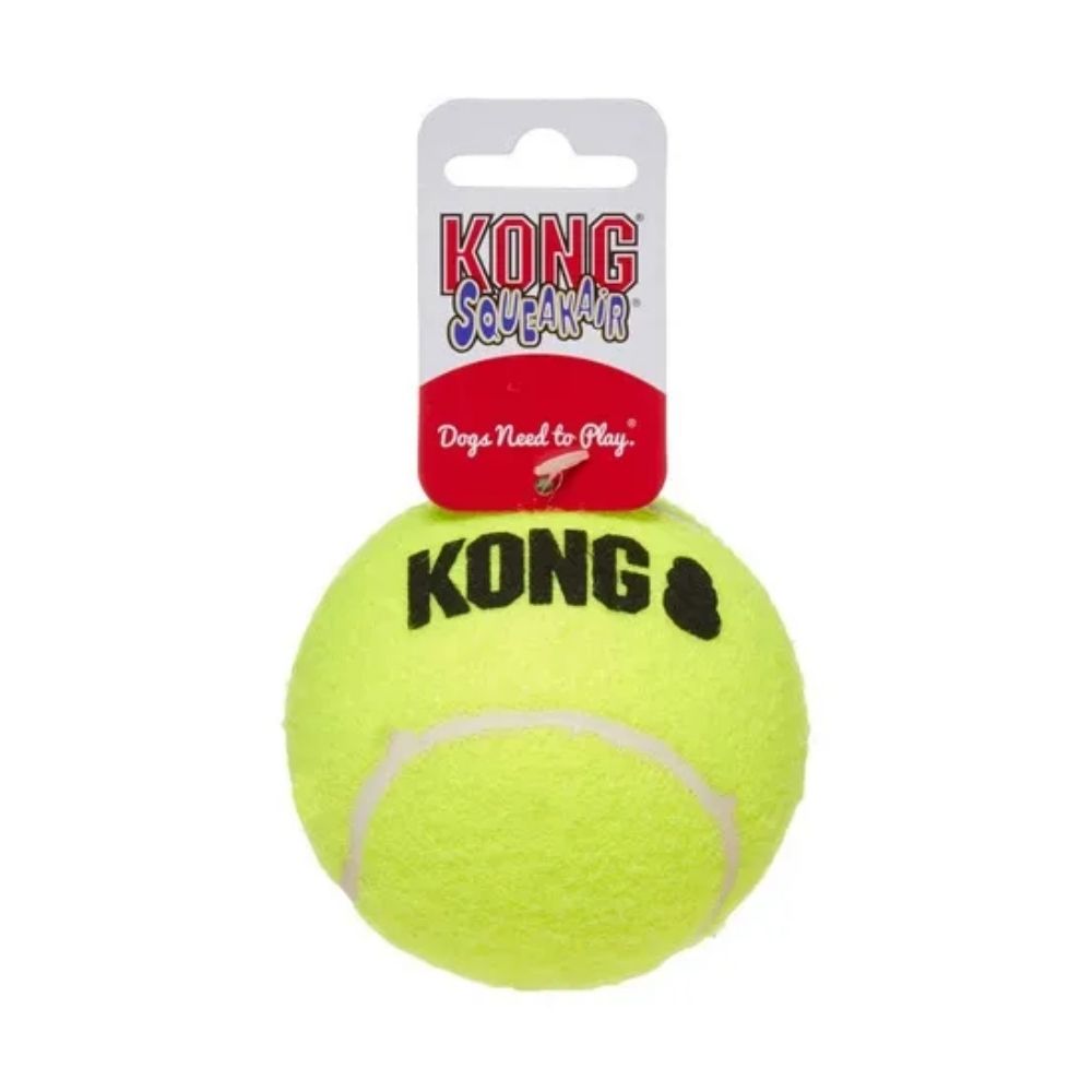 KONG SQUEAKAIR PELOTA TENIS TAMAÑO MEDIANO
