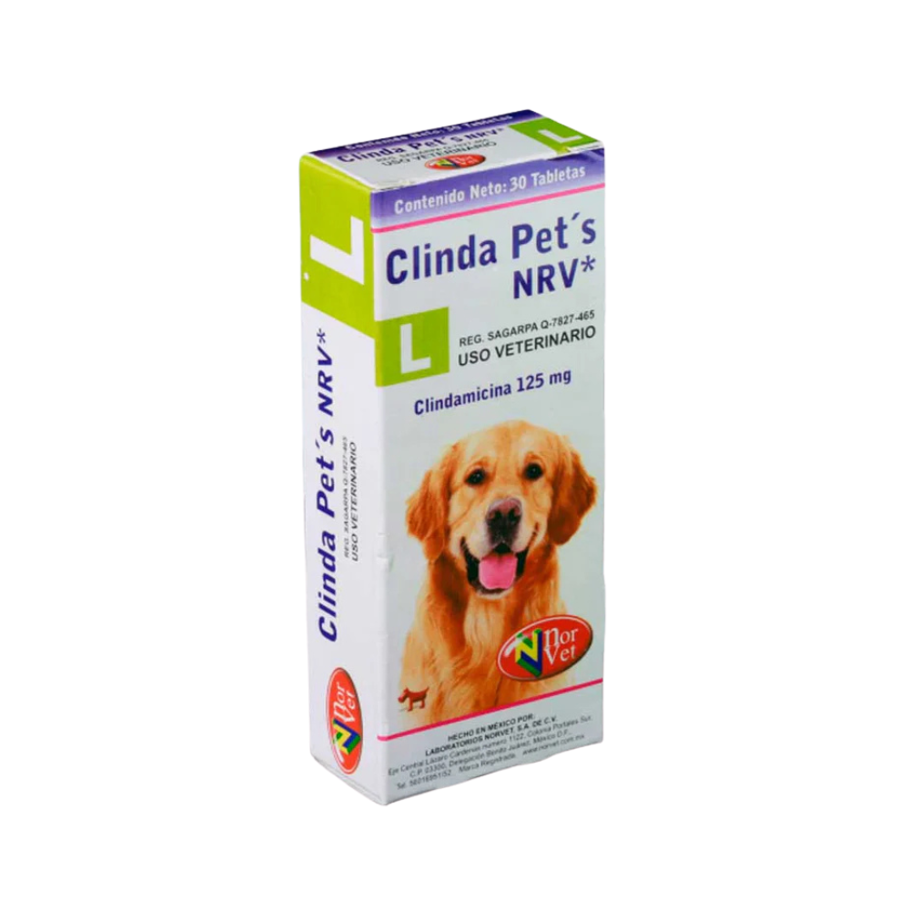 Norvet Clinda Pets L Nrv 125Mg 30Tab