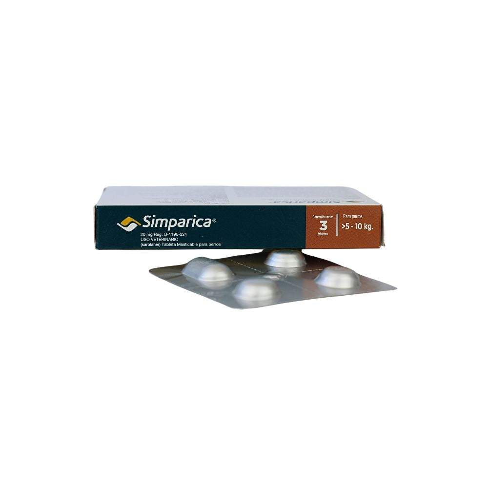 Simparica 20 Mg >5 - 10 Kg 3 Tab