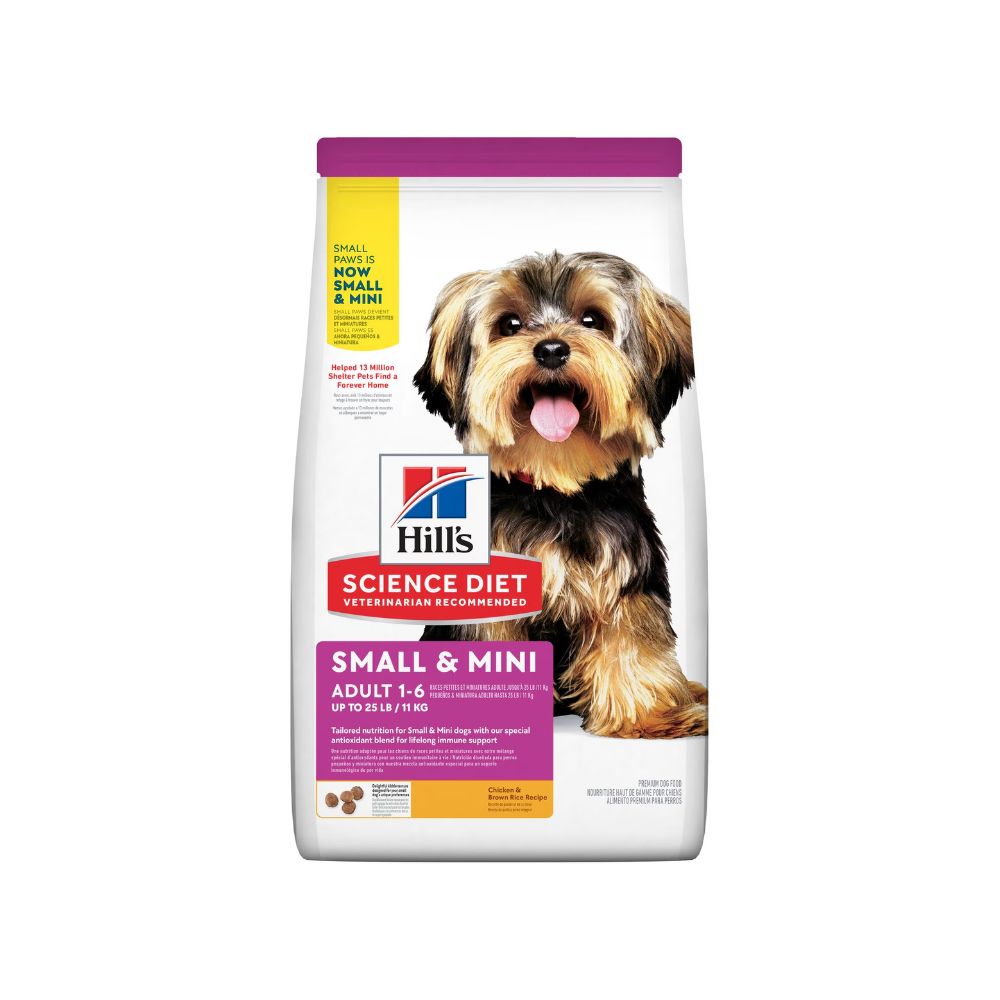 Hills Adult Small Paws 2Kg (Perros Adultos De 1 - 6 Años Raza Pequeña Y Miniatura)
