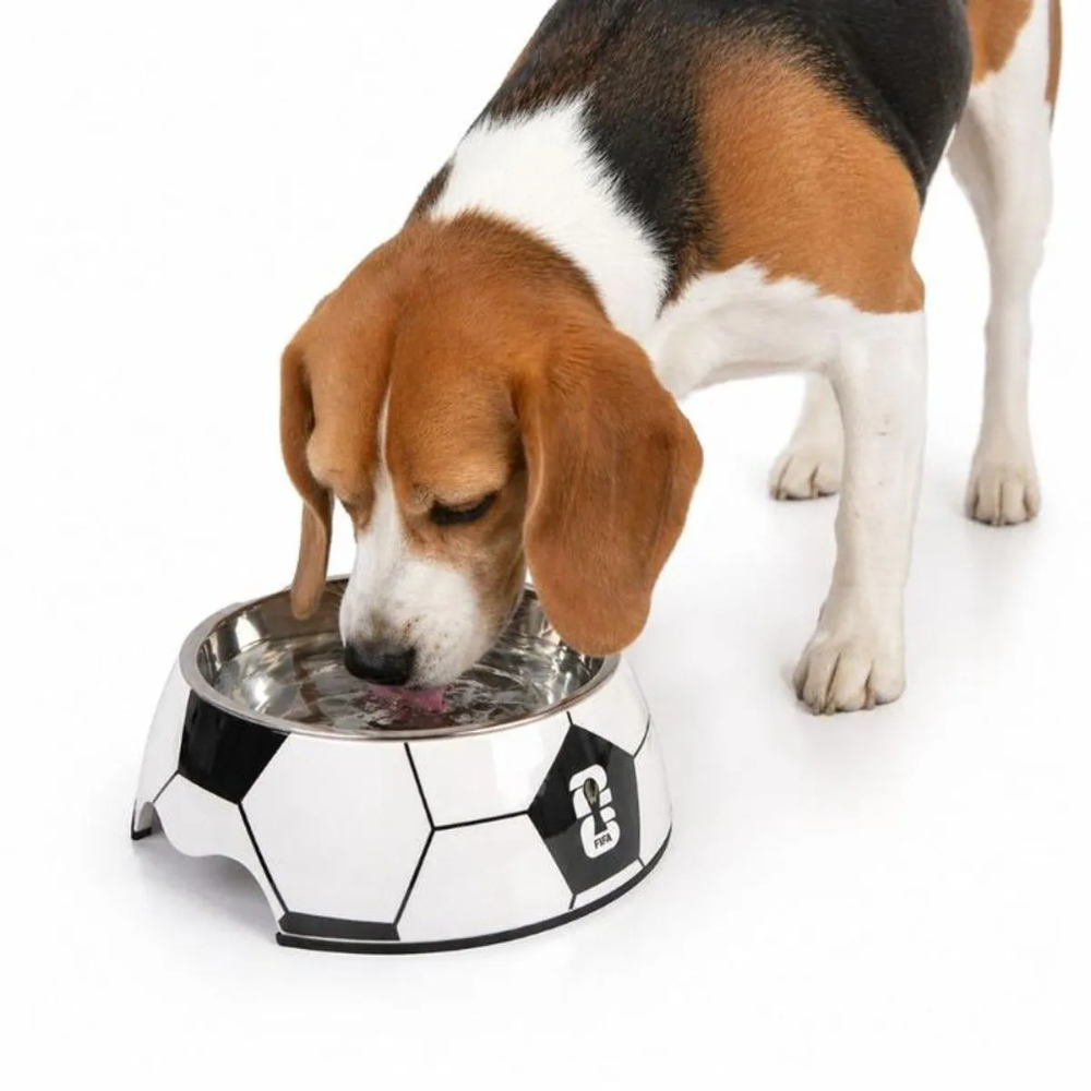 Kong Soccer Bowl 350Ml B/W