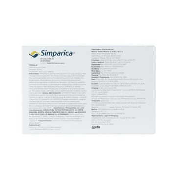 Zoetis Simparica 40 Mg >10 - 20 Kg 3 Tab
