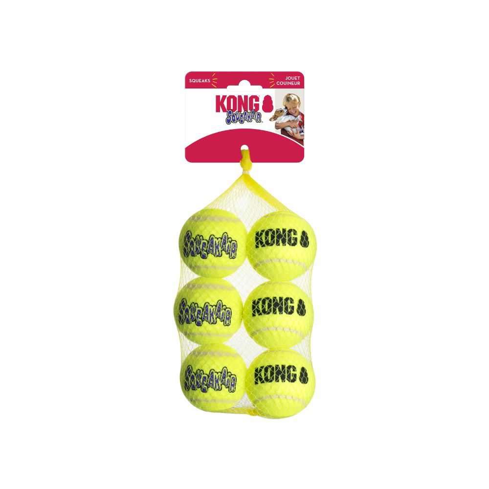 Kong Squeakair Me. Paq. 6 Pelotas
