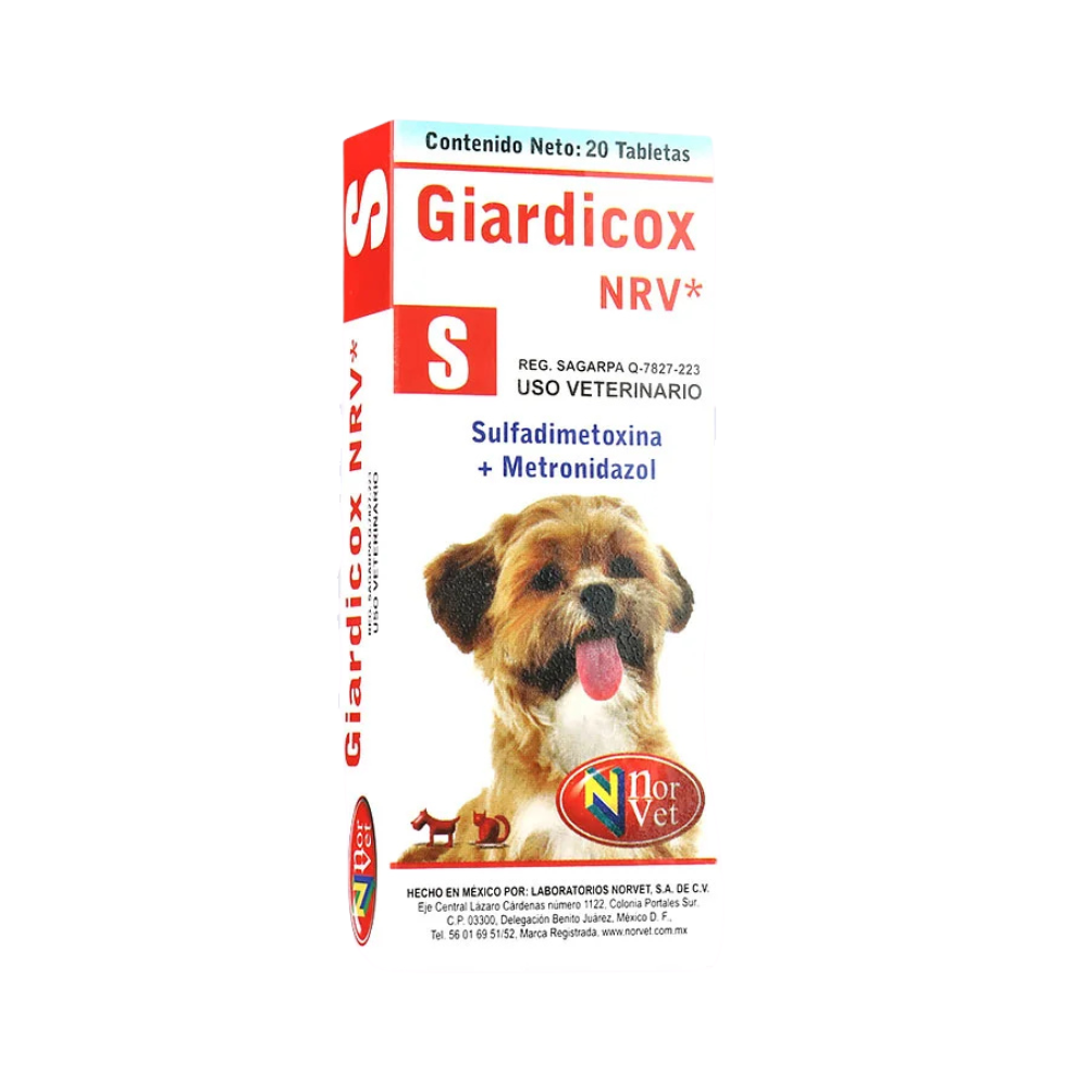 Norvet Giardicox S (Sulfadi 25Mg/ Metroni 15Mg) 20Tab