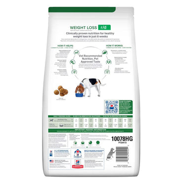 Hills R/D 12.5 Kg Perro (Reducción De Peso)