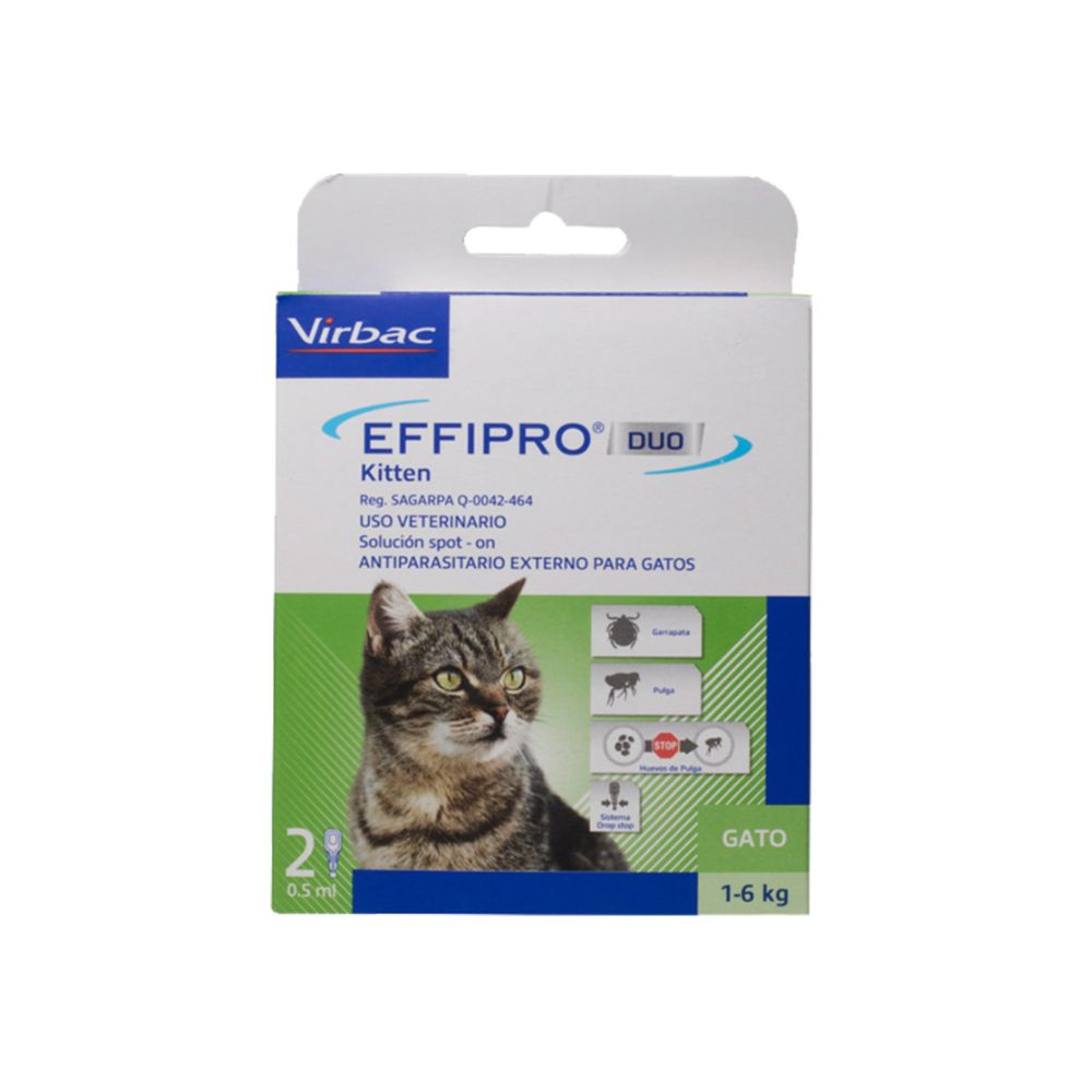 Virbac Effipro Duo Gatos 1-6 Kg