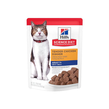 Hills Pouch Gato Adulto 7+ 24 Pz