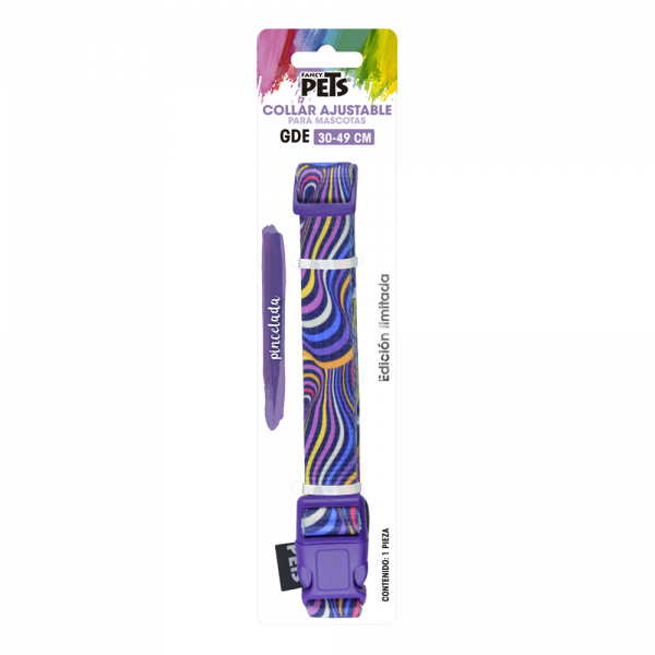 FANCY PETS COLLAR GDE AQUA POP P/PERRO GALERIA
