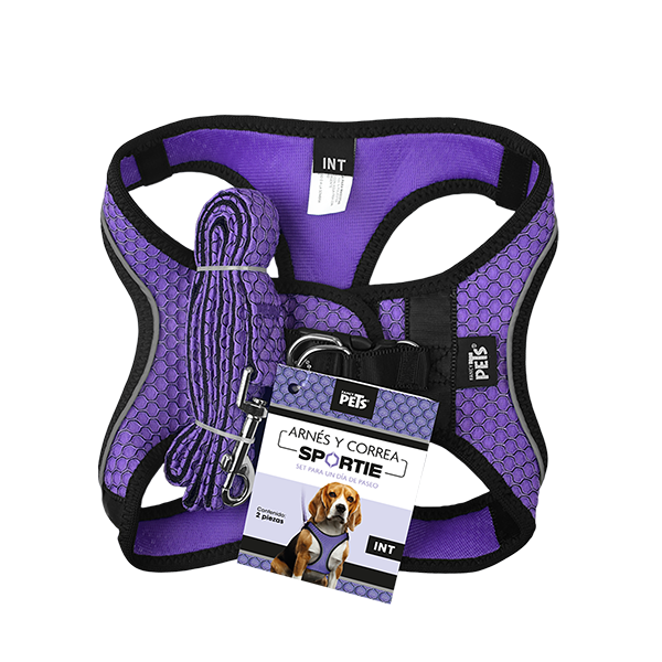 FANCY PETS SET ARNES Y CORREA SPORTIE INT VIOLETA