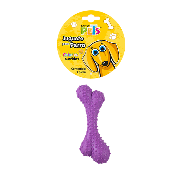 FANCY PETS JUGUETE CAUCHO HUESO DE POLLO CH SPIKY