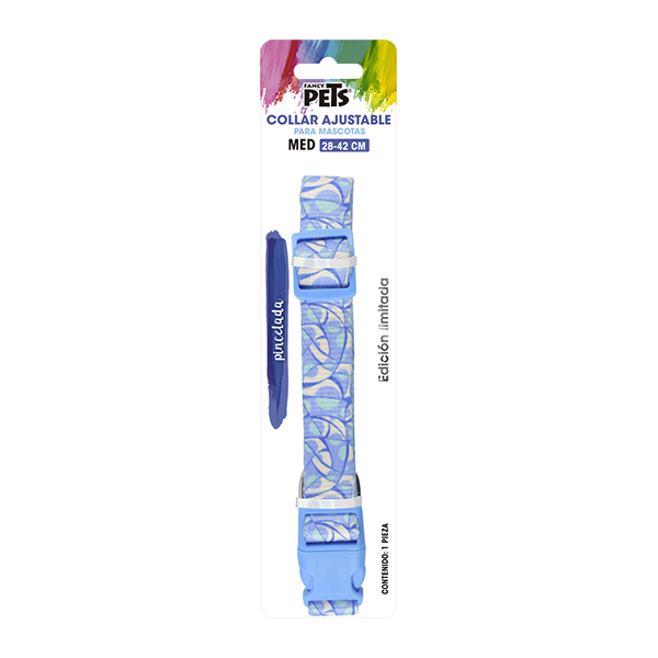FANCY PETS COLLAR MED SKY LOOK P/PERRO GALERIA