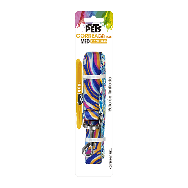 FANCY PETS CORREA MED COLOR MIX P/PERRO GALERIA