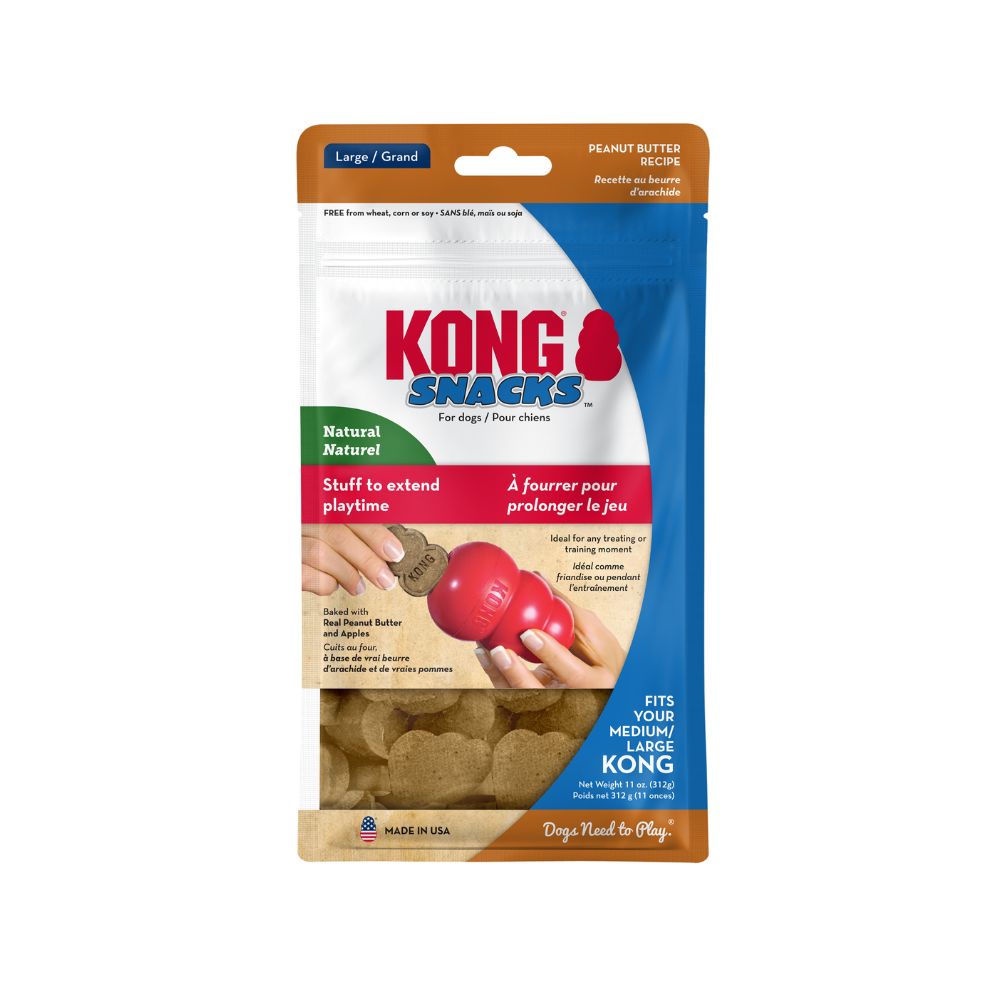 KONG PREMIO GALLETA DE CACAHUATE GRANDE 312GRMS