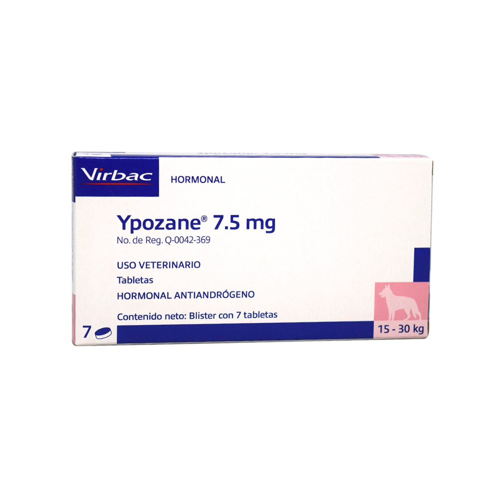 Virbac Ypozane 7.5mg 7 Tab