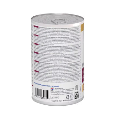 Hills I/D Lata Perro Sabor Pavo 370 G