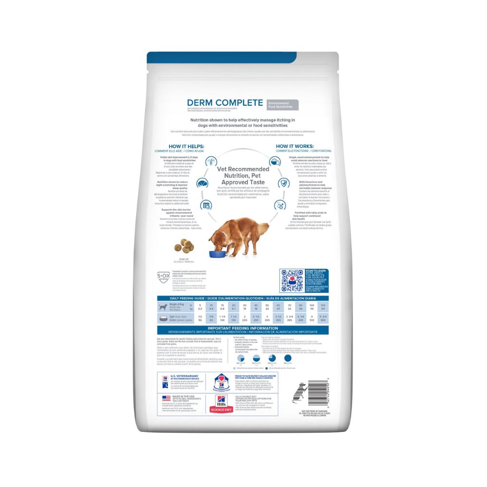 Hills Derm Complete Perro 2.72 Kg