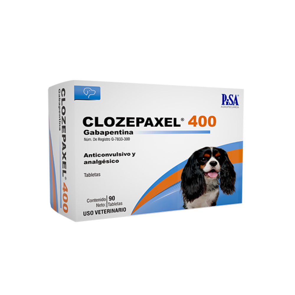 Pisa Clozepaxel Caja 400Mg 90 Tab