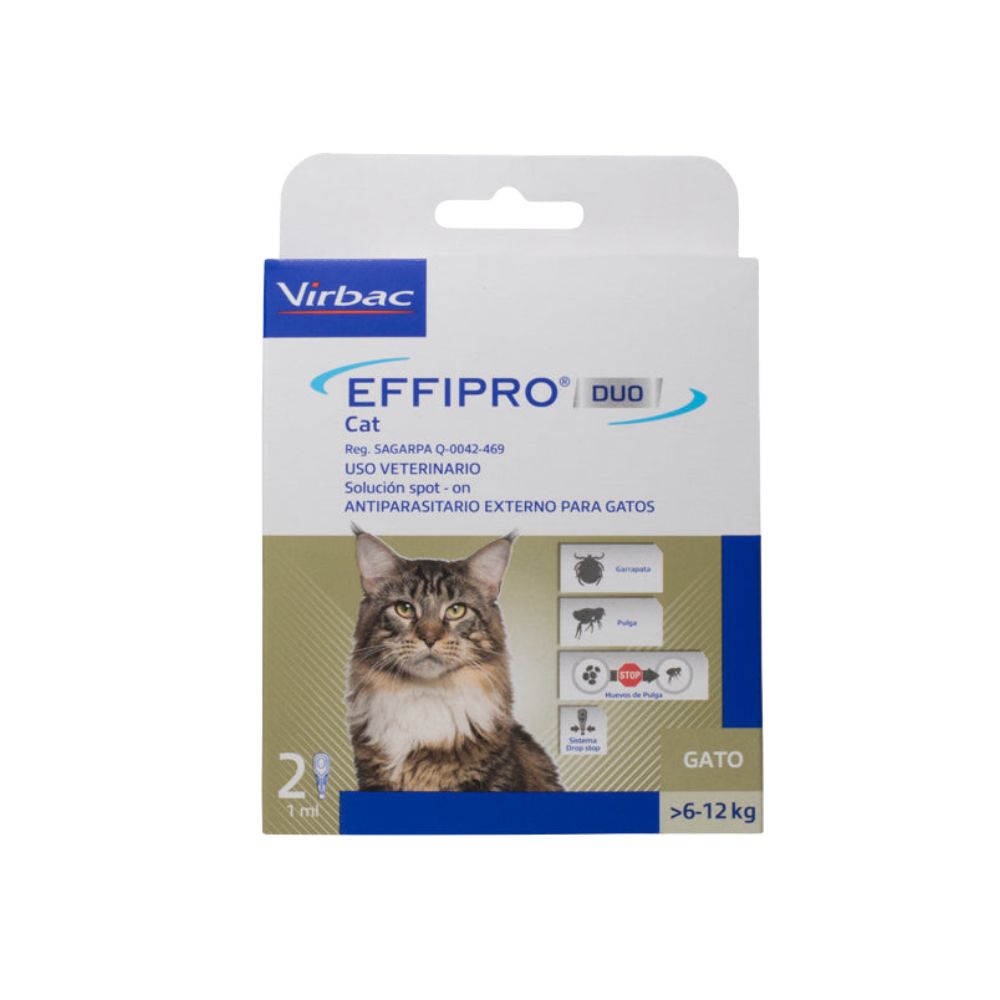 Virbac Effipro Duo Gatos 6-12 Kg