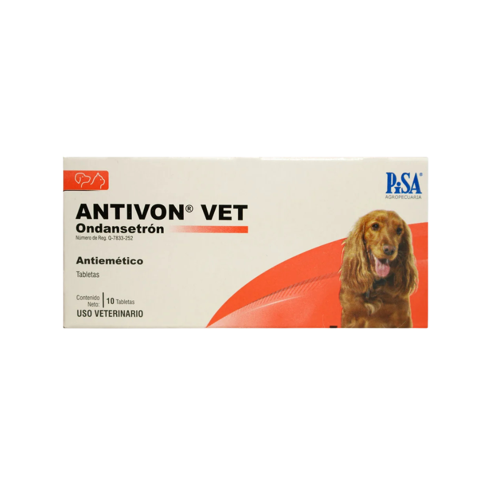 Pisa Antivon Vet 4 Mg 10 Tab