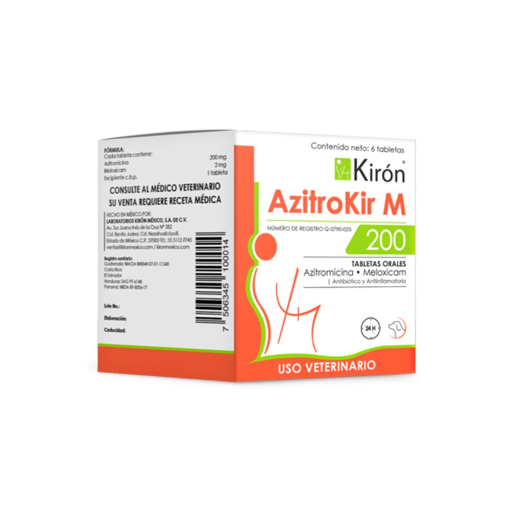 Kiron Azitrokir M 200 6 Tab