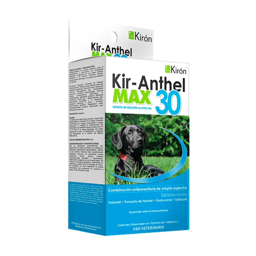 Kiron Kir-Anthel Max 30 30Kg 20 Tab