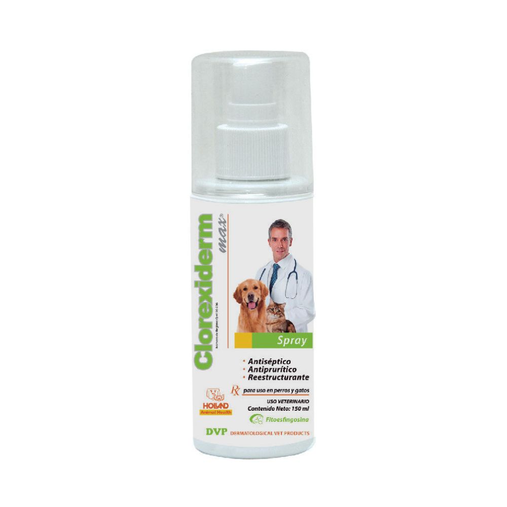 Holland Clorexiderm Max Spray 120 Ml