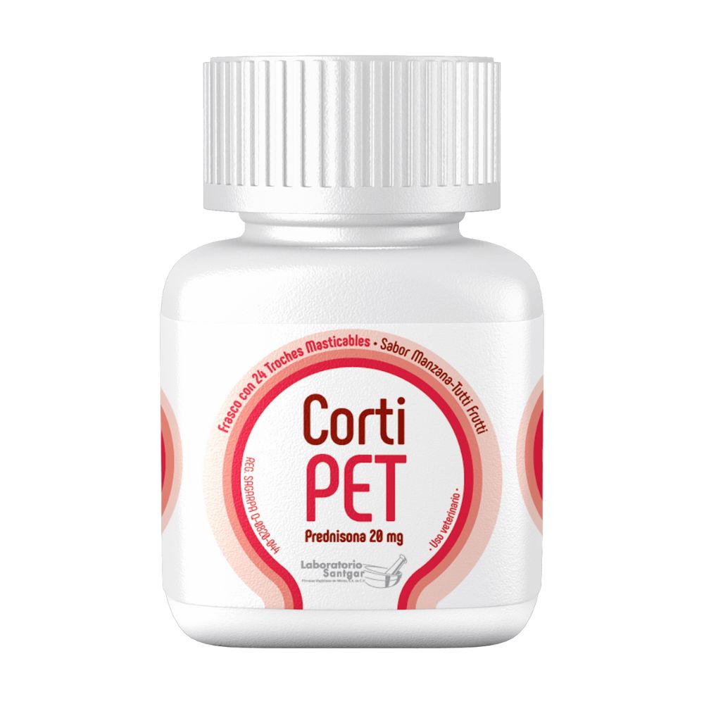 Santgar Corti Pet 20Mg 24 Masticables