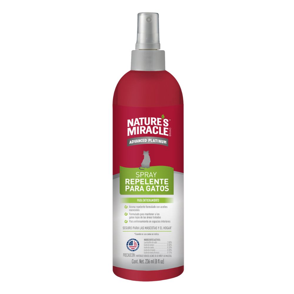 Natures Miracle Spray Repelente Para Gatos 236 Ml