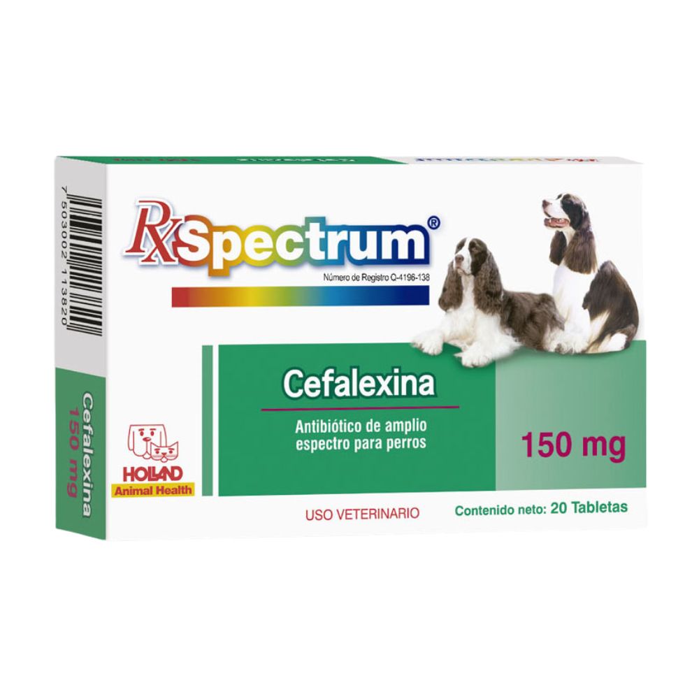 Holland Rx Spectrum Cefalexina 150Mg 20Tab