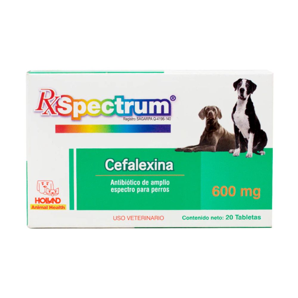 Holland Rx Spectrum Cefalexina 600Mg 30Tab